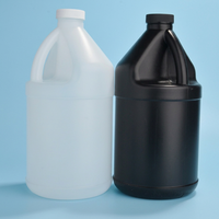 Bouteille d'eau en plastique HDPE de 1L, couleur et taille personnalisées en usine, pour liquides, avec poignée