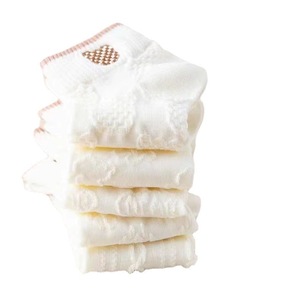 Ankle <b>Socks</b> Women Cotton White Bear Strawberry Pattern <b>Breathable</b> Sweat Absorbing Student Boat <b>Socks</b> Spring Autumn - Product Image 5