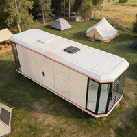 Maison capsule spatiale détachable de luxe de haute qualité, maison mobile, appartement préfabriqué modulaire en conteneur, moderne, extérieur