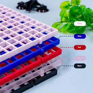 식당 가방을위한 실내 수족관을위한 고급 플라스틱 어항 바닥 필터 그리드 플레이트 해수 절연 메쉬 파티션 - Product Image 2