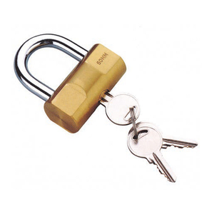 HAMMER 60mm 1560 POTENT Lucchetto in ottone con grillo in acciaio temprato, prodotto di sicurezza ad alta densità Italia LUC0436 - Product Image 1