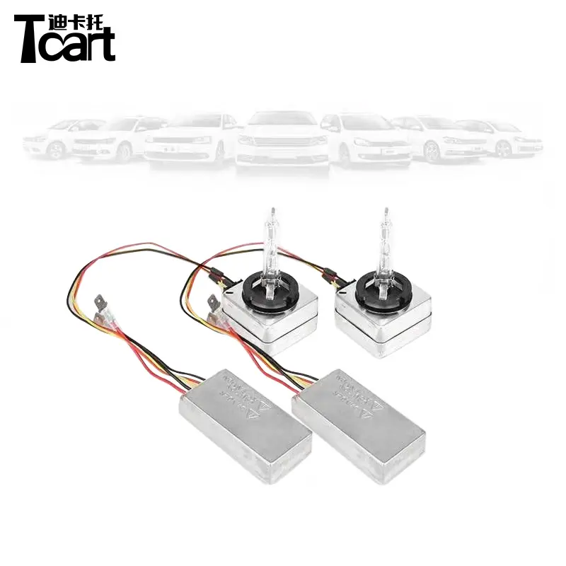 Tcart 자동 할로겐 전구 교체 헤드 램프 12v 45w 자동차 슬림 HID 크세논 밸러스트 빌드 Canbus 적합 D1 전구