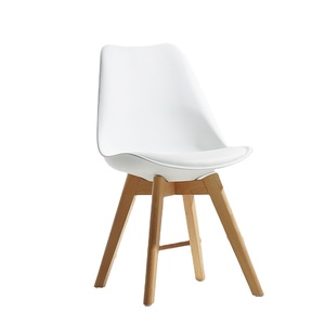<span class=keywords><strong>Chaise</strong></span> de restaurant en pp au design <span class=keywords><strong>scandinave</strong></span> moderne, siège en plastique, mobilier en stuhl en bois massif, <span class=keywords><strong>chaise</strong></span> de <span class=keywords><strong>tulipe</strong></span> de bureau nordique - Product Image 2