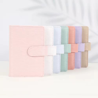 Dompet Binder Kulit Saffiano Epi Embos 19 Warna Terlaris Ukuran A6 untuk Mengatur Uang dengan Fly Leaf Tersedia