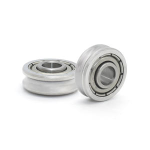 Rodamientos de Bolas de Ranura Profunda con Anillo Exterior en Forma de U, Suministro Directo de Fábrica, Poleas Totalmente Metálicas, Ruedas de Suspensión, Ruedas Guía, 4*12*5mm - Product Image 5