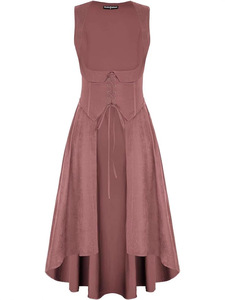 Vêtements féminins de la Renaissance, style pirate et paysan, asymétriques, pour Halloween et films - Product Image 3