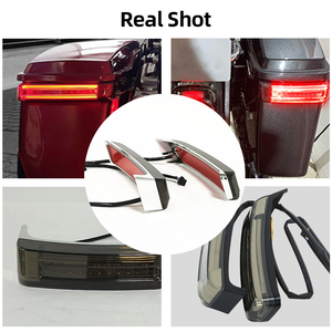 ไฟท้าย LED แบบดัดแปลงสำหรับ Harley Road Glide Street Glide ปี 2014-2023 - Product Image 3