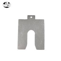 Custom Stainless Steel Split U-Shaped Washer with Plain/Zinc Finish for Automotive Applications