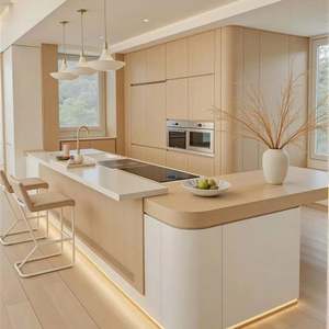 <b>Wood</b>-Colored Home Furniture for Whole House Customization Living Room Wooden Desk <b>Storage</b> <b>Cabinet</b> TV <b>Cabinet</b> Kitchen Home - Product Image 1