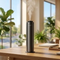 Diffuseur d'arômes électrique USB sans eau 100 ml personnalisé avec logo imprimé, contrôle par application, pour table, en métal, pour la maison et l'extérieur