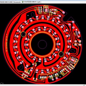 Carte de circuit imprimé LED circulaire personnalisable pour éclairage et projets électroniques DIY - Product Image 5