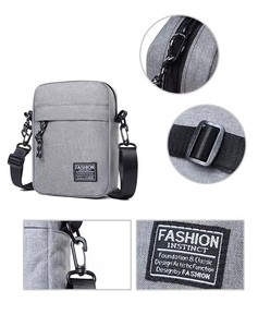 Elegante Borsa a <span class=keywords><strong>Tracolla</strong></span> Grande Personalizzata Impermeabile per Ragazzi, Borsa Laterale alla Moda, Borsa a Spalla Singola per Uomo - Product Image 3