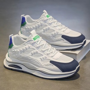 Zapatillas deportivas casuales de malla para hombre, suela blanda, versátiles, para caminar a diario. - Product Image 4