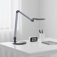 Lampe de bureau sans fil européenne à charge DC, pour chambres, avec gradation progressive simple, moderne, flexible, protectrice des yeux, pour bureaux et études, luminaires LED