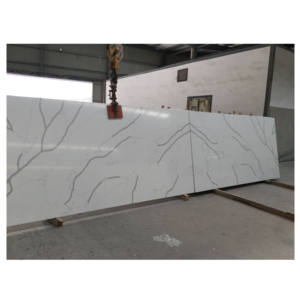 โรงงานควอตซ์ไทย ไม่มีหินแคลคัตต้าเทียมสำหรับเคาน์เตอร์ แผ่นควอตซ์สำหรับอพาร์ทเมนต์ - Product Image 4