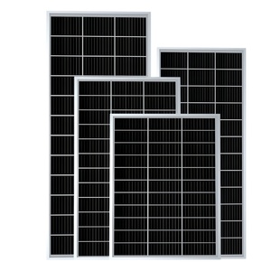 แผงโซลาร์เซลล์แบบโมโนคริสตัลไลน์ 30W 50W 100W 150W 200W 300W 550W ขายส่งโมดูล PV สำหรับโครงการโซลาร์เซลล์แบบออฟกริด จัดหาจำนวนมาก - Product Image 1