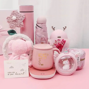 Calentador de Tazas Eléctrico USB con Termostato, Regalo para San Valentín, Bodas, Cumpleaños, para Niñas, Caja de Regalo, Calentador de Tazas de Café - Product Image 4