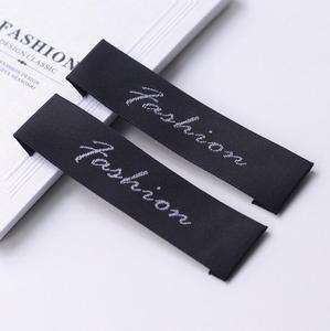 Tùy Chỉnh May Nhãn Quần Áo Thẻ Và Nhãn Trung Tâm Gấp Dệt Nhãn - Product Image 4