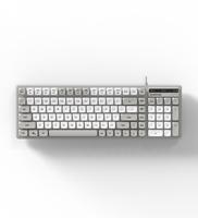 Clavier commercial filaire Sunrose 9861 personnalisé USB ABS étanche 101 touches pour nouveaux ordinateurs portables accessoires