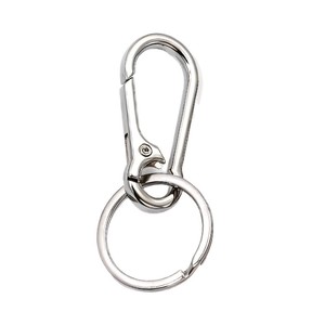 Llavero Mosquetón de 22mm y 46mm, Aleación de Zinc, Estilo Minimalista, Anillo para Llaves Resistente - Product Image 2