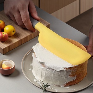 <b>Silicone</b> Spatula Set 4Pcs Heat Resistant Baking Scraper Kitchen <b>Tool</b> For Mixing Cake Butter - Product Image 3