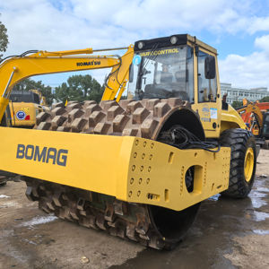 Offre Spéciale Allemagne Marque utilisée BOMAG 226 Rouleau de route Rouleau de roue en acier simple BW226 Rouleaux de construction d'occasion à vendre - Product Image 1