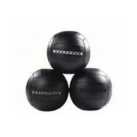 Balón Medicinal Suave Premium, Balón de Pared Antideslizante con Costuras Reforzadas, Balón de Impacto con Peso de Cuero para CrossFit