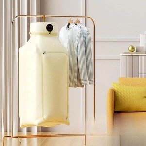 Séchoir à linge portable pliable, mini séchoir électrique avec minuterie et télécommande pour la maison, les voyages, l'hôtel, le dortoir - Product Image 3