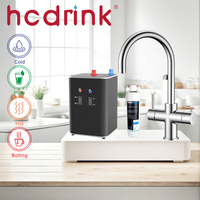 Iwater 4 en 1 maison cuisine chauffage rapide robinet d'eau chaude instantanée purificateur filtre robinet avec système de filtration