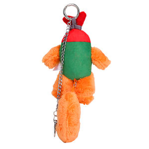 Çevre Dostu Özel Peluş Oyuncak Anahtarlık Üreticisi Sosis Köpek Peluş Anahtarlık Oyuncakları Özel Logo - Product Image 4