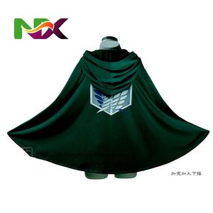 Costume de cosplay du personnage Levi de L'<span class=keywords><strong>Attaque</strong></span> <span class=keywords><strong>des</strong></span> <span class=keywords><strong>Titans</strong></span>, en polyester, unisexe adulte, en stock, ensemble veste et ailes de la liberté, inspiré de l'anime. - Product Image 2