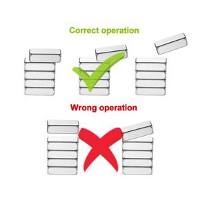 אספקה מקצועית חומרים מגנטיים n45 n52 n52 מלבני כדור הארץ הנדיר מגנט - Product Image 5