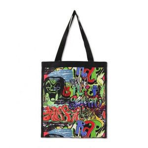 Bolsa de Mujer con Diseño Personalizado, Impresión por Sublimación, Reutilizable, de Tela, 100% Poliéster, Lona, Algodón, Bolsas de Compras - Product Image 4