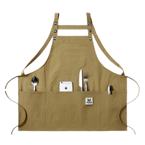 Custom Print Design Logo Adjustable Sleeveless Bib Cotton <b>Chef</b> <b>Apron</b> Eco-Friendly Reusable Recyclable Classic Style Work Daily - Product Image 1