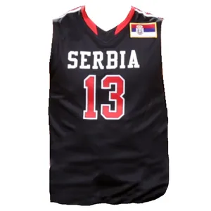 Athlétique et confortable maillot de basket serbie à vendre