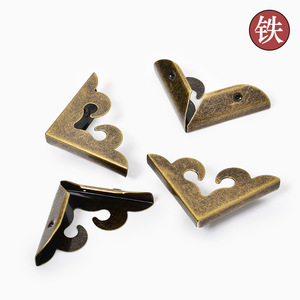 Metal Book <b>Corner</b> <b>Protectors</b> Antique Bronze Durable For Photo Albums And Menus Rectangle Shape Hardware Accessory - Product Image 5