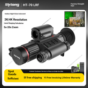 Lunette de visée tactique de chasse numérique infrarouge WIFI Sytong HT-70LRF avec télémètre laser 800m, résolution 2K HD, en aluminium - Product Image 2
