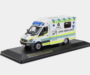 <span class=keywords><strong>Ambulancia</strong></span> de Aleación de Aluminio <span class=keywords><strong>a</strong></span> Escala 1:43 del Departamento Especial de Hong Kong, Modelo de Coche Pequeño de Juguete Fundido <span class=keywords><strong>a</strong></span> Presión, Colección Personalizada, Decoración del Hogar - Product Image 3
