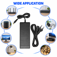 Alimentation professionnelle 192W 24V 8A avec prise EU, adaptateur secteur CA/CC à découpage haute stabilité pour moniteur, ordinateur, téléviseur
