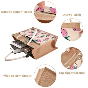 Strawberry Print Handmade <b>Straw</b> Woven Women's Handbags Summer Beach Ladies <b>Straw</b> Clutch Beach Rattan <b>Bag</b> - Product Image 5
