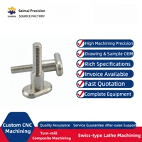 Custom Products CNC Turning Parts Metal Stainless Steel Screws Nuts Bolts Casting Services Polishing CNC Custom Machining