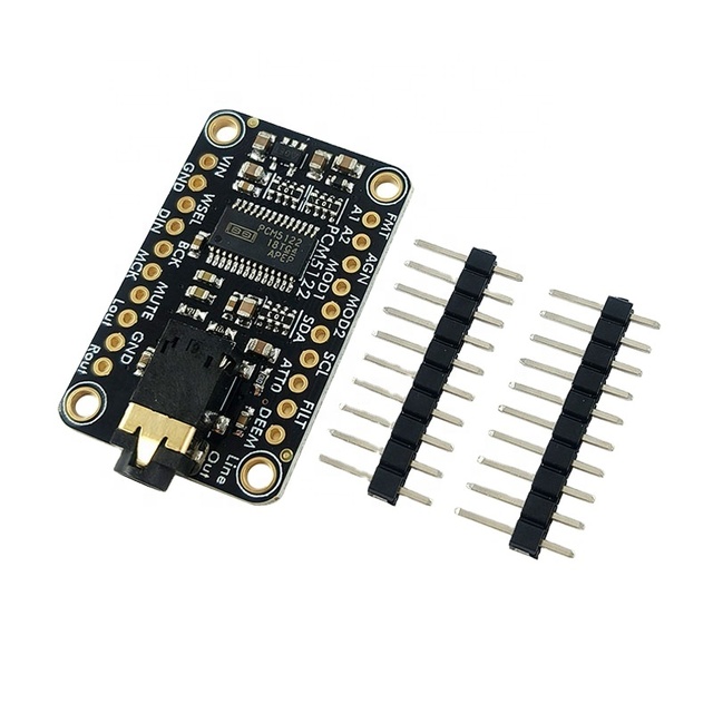 High-Performance 6421 PCM5122 I2S Digital to Analog Audio DAC Module with Line Level Output HW/I2C/SPI Interface