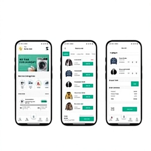 Aplicación Móvil de Gestión de Lavandería para MAC, Recogida, Entrega, Seguimiento de Pedidos, Servicio, Selección, Pagos, Programación, Notificaciones - Product Image 1