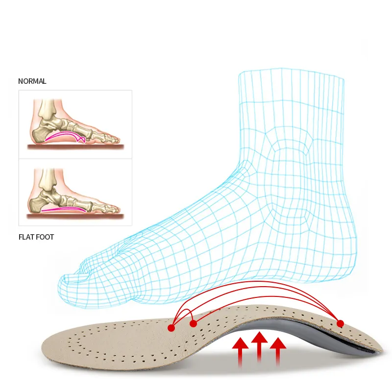 Çocuk O/X bacak düzeltilmiş ayakkabı pedi düzeltme sağlık ayak bakımı düz ayak düzeltici ped Anti kayma kesme ücretsiz boyutu ayakkabı astarı