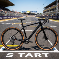 Vélo de route tout-terrain sportif style gravel, prix de gros direct usine, personnalisation logo et couleur