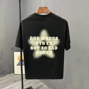 <span class=keywords><strong>เสื้อ</strong></span>ยืดโอเวอร์ไซส์ผู้ชายผ้าฝ้าย 100% คุณภาพสูง สีขาว รับส<span class=keywords><strong>ก</strong></span>รีนลายตามสั่ง <span class=keywords><strong>เสื้อ</strong></span>ยืดเปล่าสำหรับฤดูร้อน ขายส่ง - Product Image 3