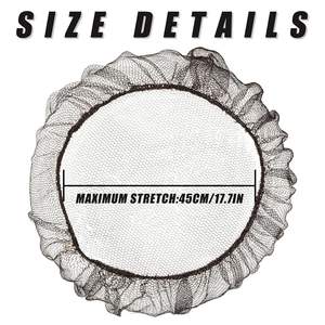 Gran oferta, redes para el cabello baratas de 22 pulgadas, malla elástica Invisible elástica para servicio de comida, moño de ballet, dormir, mujeres y peluca - Product Image 2