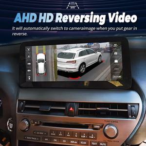 Reproductor Multimedia de Video para Auto de 12.3 Pulgadas con CarPlay y Android 13 para Lexus RX RX270 RX350 RX450H 2009-2015, Unidad Principal GPS de 256GB - Product Image 3