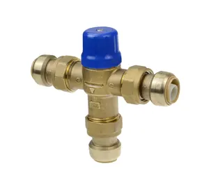 HEAPE 3/4'' Lead Free PEX Connection Thermostatic Mixing Valve