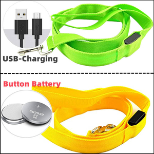 LED Light up Dog <b>Leash</b> Luminous Rope Lead <b>Leash</b> Dog Safety Flashing Glowing LED Dog <b>Leash</b> <b>Collar</b> Electronic <b>Pet</b> Accessories - Product Image 3